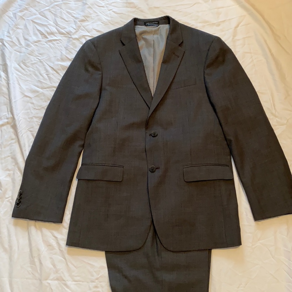 Tommy Hilfiger men grey suit